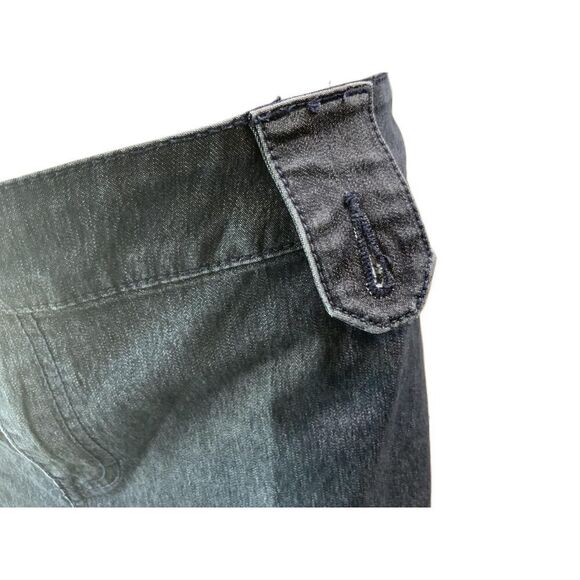 Soft By Avenue Womens Black Wide Leg Denim Pants Sz 16 Coastal Cowgirl Academia - Picture 4 of 16